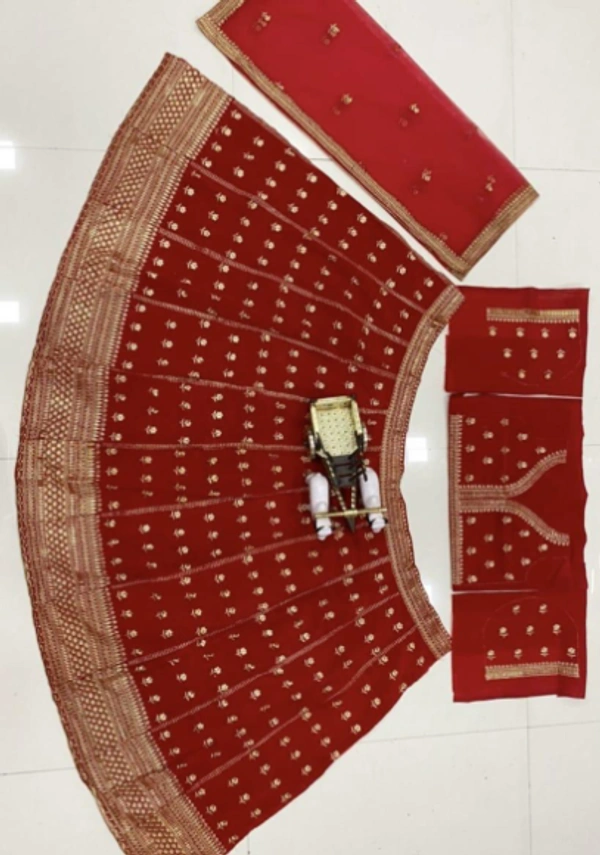 Heavy embroidery work Designer Lehenga